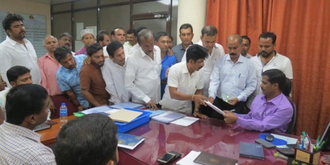 ಕಾಂಗ್ರೆಸ್ ವಿರುದ್ಧ ಸುಳ್ಳು ಆರೋಪ ಬಿ.ಜೆ.ಪಿ ವಿರುದ್ದ ಕ್ರಮಕ್ಕೆ ಮನವಿ