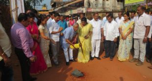 ಎಯ್ಯಾಡಿ – ದಂಡೆಕೇರಿ ಶಕ್ತಿನಗರ ರಸ್ತೆ ಅಭಿವೃದ್ಧಿ ಹಾಗೂ ಒಳಚರಂಡಿ ಕಾಮಗಾರಿಗೆ ಗುದ್ದಲಿಪೂಜೆ