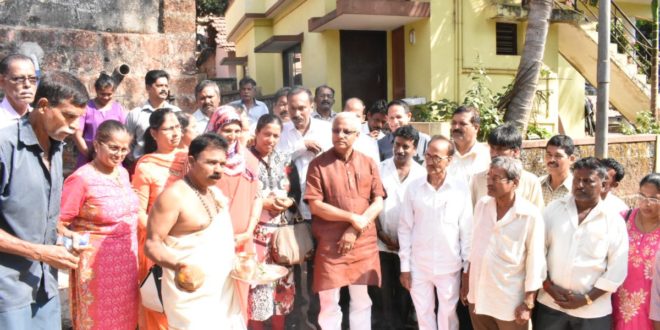 ಕೊಳಚೆ ನಿರ್ಮೂಲನೆ ಮಂಡಳಿಯ ಅನುದಾನದಿಂದ ನೀತಿನಗರದಲ್ಲಿ ವಿವಿಧ ಕಾಮಗಾರಿಗಳ ಗುದ್ದಲಿಪೂಜೆ