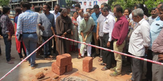 ಶಕ್ತಿನಗರ ಮುಖ್ಯರಸ್ತೆ ಅಭಿವೃದ್ಧಿ ಕಾಮಗಾರಿಗೆ ಗುದ್ದಲಿಪೂಜೆ