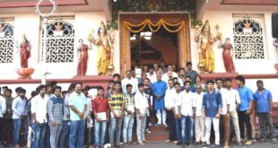 ಕಾರ್ ಸ್ಟ್ರೀಟ್ ಪರಿಸರದಲ್ಲಿ ಕಾಂಗ್ರೆಸ್ ಅಭ್ಯರ್ಥಿ ಲೋಬೊರವರಿಂದ ಮತ ಯಾಚನೆ.