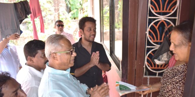ಪೋಲಿಸ್ ಲೇನ್, ಪಾಂಡೇಶ್ವರ, ಓಲ್ಡ್ ಕೆಂಟ್ ರಸ್ತೆ ಪರಿಸರದಲ್ಲಿ ಲೋಬೊ ರವರಿಂದ ಬಿರುಸಿನ ಪ್ರಚಾರ