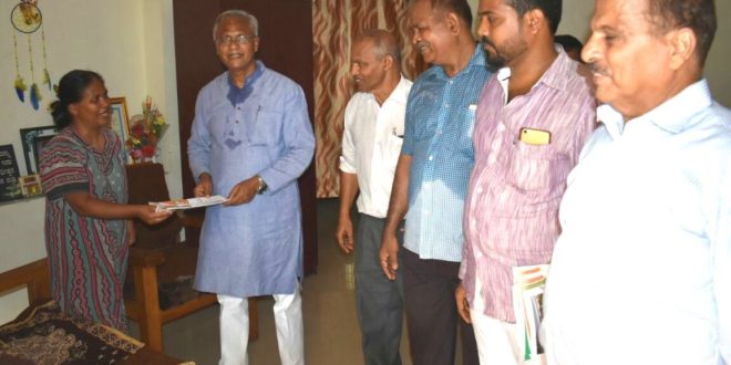 ಮಂಗಳಾದೇವಿ ದೇವಸ್ಥಾನದ ಬಳಿಯಿಂದ ಶಾಸಕ ಲೋಬೊರವರ ಚುನಾವಣಾ ಮನೆ ಮನೆಗೆ ಭೇಟಿ ಆರಂಭ