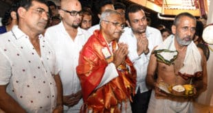 ಕುಡ್ತೇರಿ ಮಹಮ್ಮಾಯಿ ದೇವಸ್ಥಾನಕ್ಕೆ ಭೇಟಿ ನೀಡಿದ ಶ್ರೀ.ಜೆ ಆರ್ ಲೋಬೊ