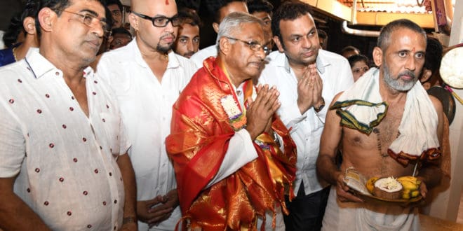 ಕುಡ್ತೇರಿ ಮಹಮ್ಮಾಯಿ ದೇವಸ್ಥಾನಕ್ಕೆ ಭೇಟಿ ನೀಡಿದ ಶ್ರೀ.ಜೆ ಆರ್ ಲೋಬೊ