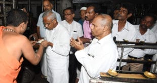 ಮಹತೋಭಾರ ಶ್ರೀ ಮಂಗಳಾದೇವಿ ದೇವಸ್ಥಾನಕ್ಕೆ ಭೇಟಿ ನೀಡಿದ ಶ್ರೀ.ಜೆ ಆರ್ ಲೋಬೊ