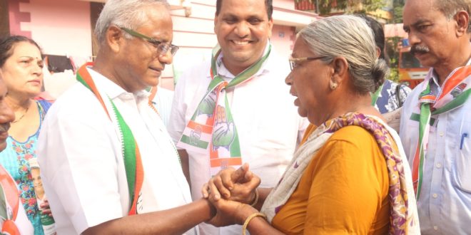 ಹೊಯಿಗೆ ಬಜಾರ್, ಸುಭಾಶ್ನಗರ, ಮರೋಳಿ ಪರಿಸರದಲ್ಲಿ ಕಾಂಗ್ರೆಸ್ ಅಭ್ಯರ್ಥಿ ಲೋಬೊ ರವರಿಂದ ಬಿರುಸಿನ ಪ್ರಚಾರ