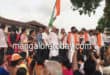 Mangaluru South Congress candidate J R Lobo takes out huge Padayatra in Carstreet