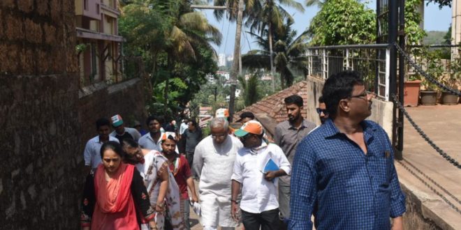 ಕದ್ರಿ ದಕ್ಷಿಣ ವಾರ್ಡಿನಲ್ಲಿ ಮಿಥುನ್ ಎಂ ರೈ ಪರ ಲೋಬೊ ಬಿರುಸಿನ ಪ್ರಚಾರ