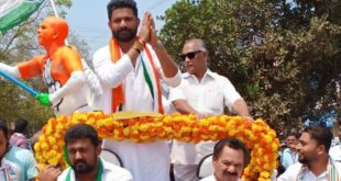 ಕಿನ್ನಿಗೋಳಿ ಪರಿಸರದಲ್ಲಿ ಮಿಥುನ್ ಎಂ ರೈ ರೋಡ್ ಶೋ