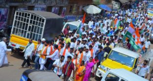 ಉಪ್ಪಿನಂಗಡಿ ಪರಿಸರದಲ್ಲಿ ಮಿಥುನ್ ಎಂ ರೈ ಅಬ್ಬರದ ಪ್ರಚಾರ