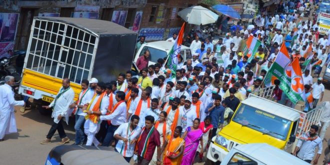 ಉಪ್ಪಿನಂಗಡಿ ಪರಿಸರದಲ್ಲಿ ಮಿಥುನ್ ಎಂ ರೈ ಅಬ್ಬರದ ಪ್ರಚಾರ
