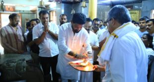 ಶ್ರೀ ಮಿಥುನ್ ಎಂ ರೈ ಇಂದು ಮೂಡಬಿದ್ರೆಯ ಹನುಮಾನ್ ದೇವಸ್ಥಾನದಲ್ಲಿ ದೇವರ ದರ್ಶನ ಪಡೆದು ಪ್ರಚಾರ ಕಾರ್ಯ ಪ್ರಾರಂಭಿಸಿದರು