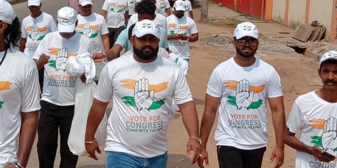 ಸ್ವಯಂಪ್ರೇರಿತರಾಗಿ ಮಿಥುನ್ ರೈ ಪರ ಪ್ರಚಾರದಲ್ಲಿ ಯುವಕರು